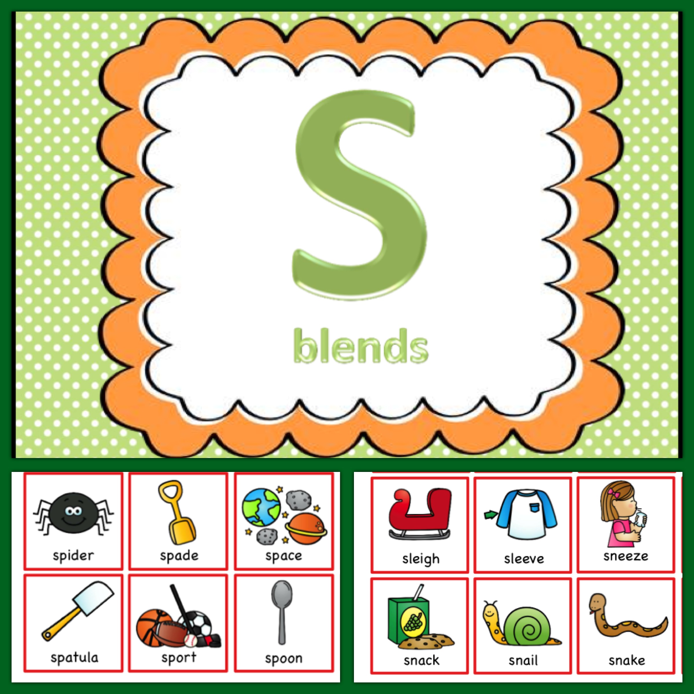 S Blend Initial Medial And Final Pack Carrie Hughes Slt S Blend Initial Medial And Final Pack Carrie Hughes Slt